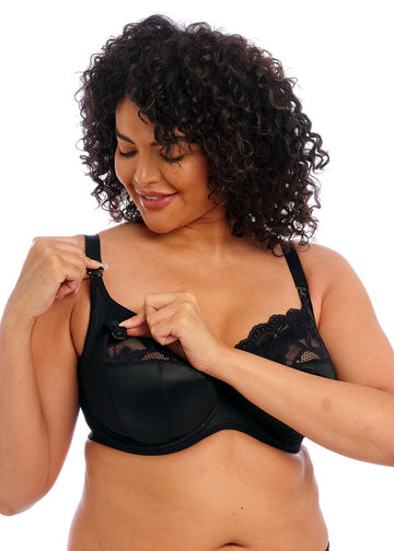 Elomi Molly Uw Nursing Bra Black